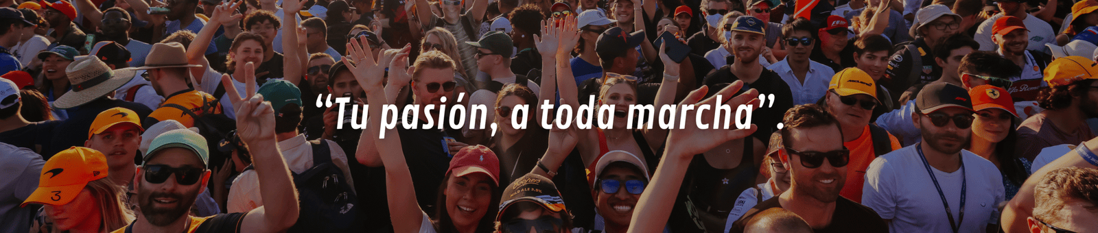 A dynamic shot of a red Formula 1 car speeding on the race track, showcasing racing energy.