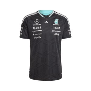 Playera Mercedes 2026 Negra Piloto