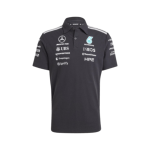 Polo Mercedes 2026 Negra Piloto