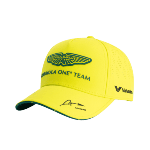 Gorra Aston Martin Fernando Alonso 2025 Amarillo