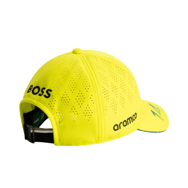 Gorra Aston Martin Fernando Alonso 2025 Gorra Aston Martin Fernando Alonso 2025 Amarillo