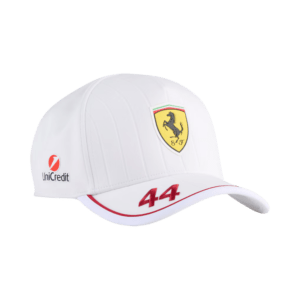 Gorra Ferrari Lewis Hamilton 2025 Blanca
