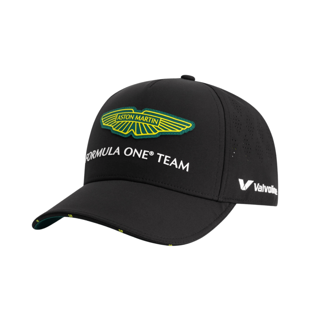 Gorra Aston Martin Lance Stroll 2025 Negra