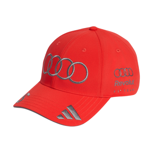 Gorra Audi Gabriel Bortoleto 2026 Roja