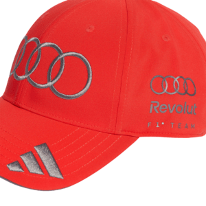 Gorra Audi Gabriel Bortoleto 2026 Roja