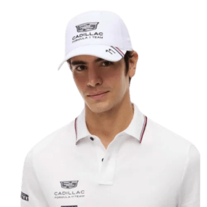 Gorra Cadillac Checo Pérez 2026 Blanca