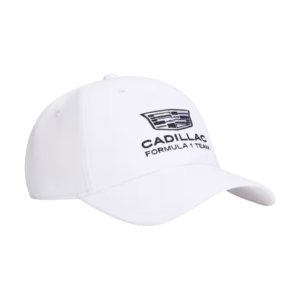 Gorra Cadillac Checo Pérez 2026 Blanca