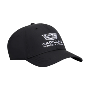 Gorra Cadillac Checo Pérez 2026 Negra