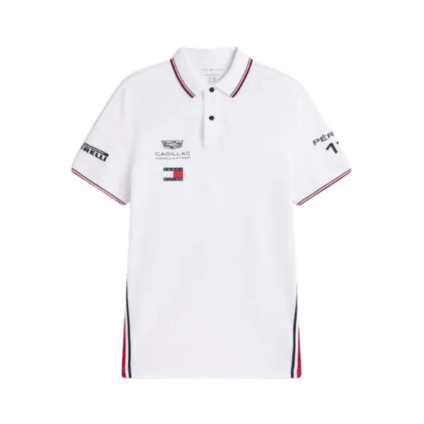 Polo Checo Pérez Cadillac Blanca 2026 Polo Checo Pérez Cadillac Blanca 2026