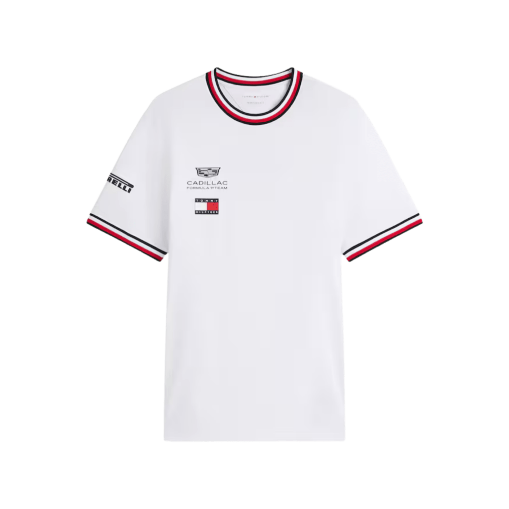 Playera Cadillac Blanca 2026