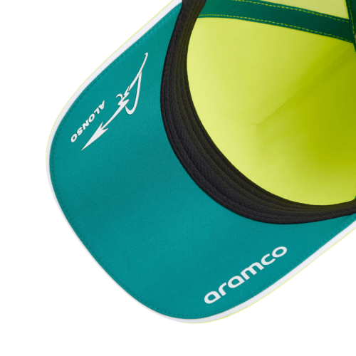 Gorra Aston Martin Fernando Alonso 2026 Amarillo Gorra Aston Martin Fernando Alonso 2026 Amarillo