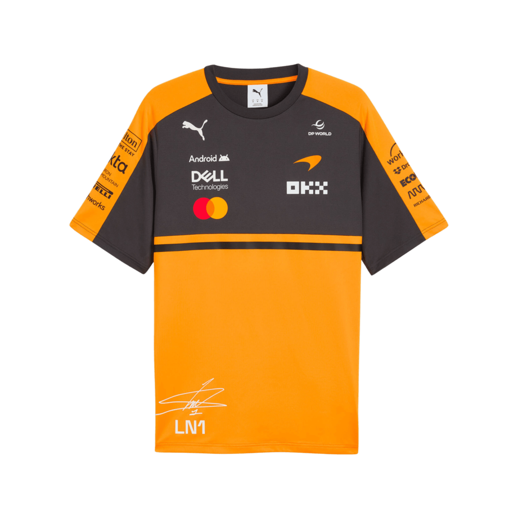 Playera Lando Norris Mclaren 2026