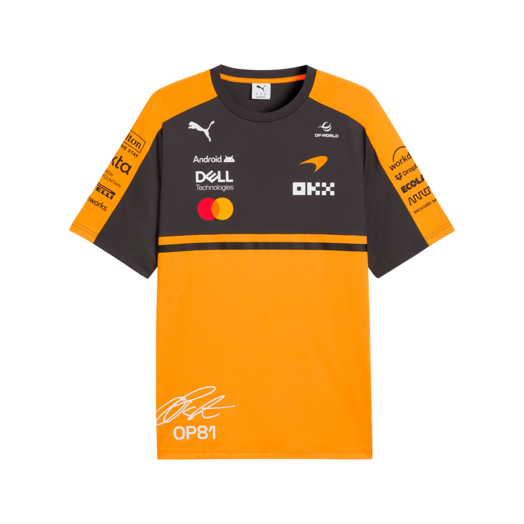 Playera Oscar Piastri Mclaren 2026