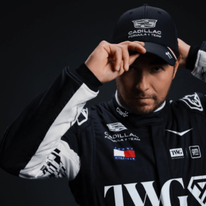 Gorra Cadillac Checo Pérez 2026 Negra