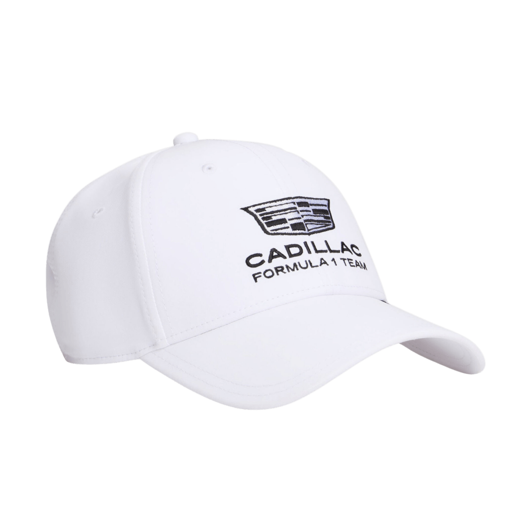 Gorra Cadillac Checo Pérez 2026 Blanca