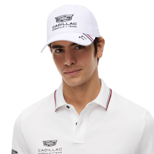 Gorra Cadillac Checo Pérez 2026 Blanca Gorra Cadillac Checo Pérez 2026 Blanca