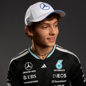 Gorra Mercedes Kimi Antonelli 2026 Blanca Gorra Mercedes Kimi Antonelli 2026 Blanca