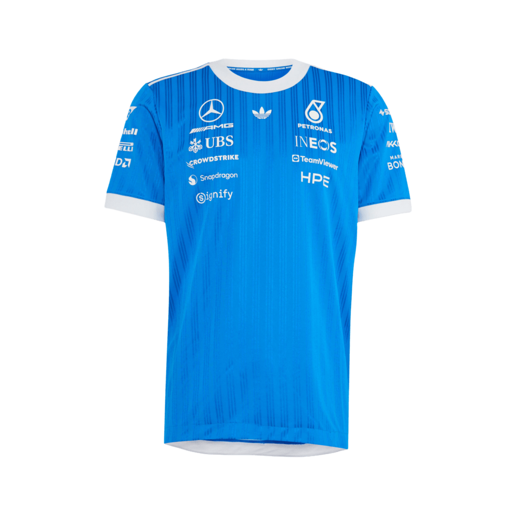 Playera Mercedes GP Silverstone 2026 Blue Wonder